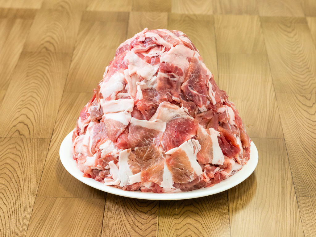 【大容量】八雲町産豚肉切り落とし4.0kg